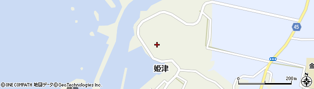 新潟県佐渡市姫津170周辺の地図