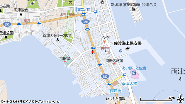 〒952-0011 新潟県佐渡市両津夷の地図