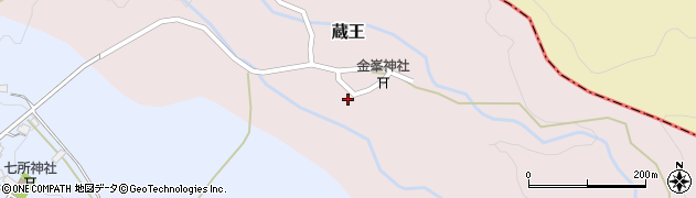 新潟県胎内市蔵王506周辺の地図