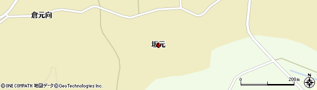 宮城県柴田町（柴田郡）成田（坂元）周辺の地図