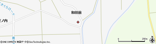 宮城県村田町（柴田郡）関場（和田）周辺の地図