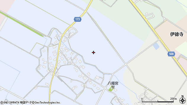 〒959-2618 新潟県胎内市高野の地図