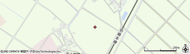 新潟県胎内市平木田周辺の地図