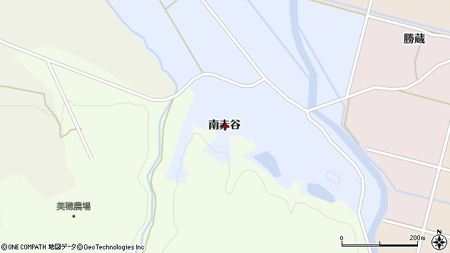 〒959-3274 新潟県岩船郡関川村南赤谷の地図