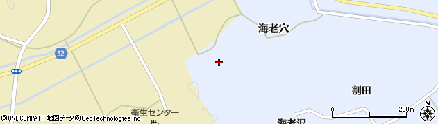 宮城県柴田町（柴田郡）海老穴（並松）周辺の地図