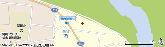 関川村　せきかわふれあいどーむ周辺の地図