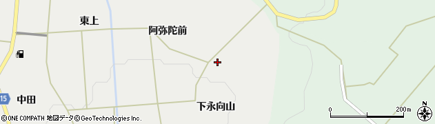 宮城県蔵王町（刈田郡）円田（東谷地）周辺の地図