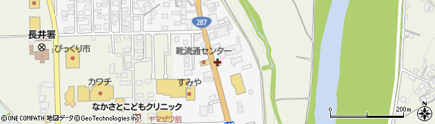 めん蔵 長井店周辺の地図