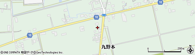 ファミリーマート長井九野本店周辺の地図