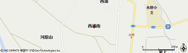 宮城県蔵王町（刈田郡）円田（西浦南）周辺の地図