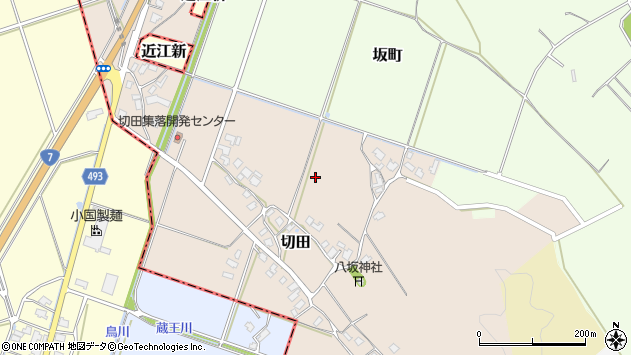 〒959-3106 新潟県村上市切田の地図