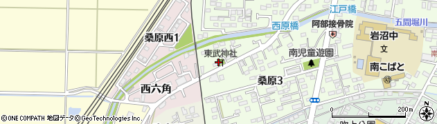 東武神社周辺の地図