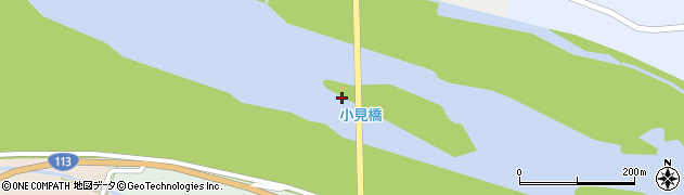 小見橋周辺の地図