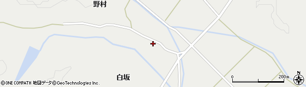 宮城県柴田町（柴田郡）葉坂（桟敷）周辺の地図