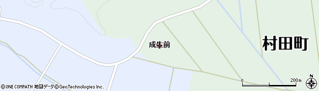 宮城県村田町（柴田郡）小泉（成生前）周辺の地図