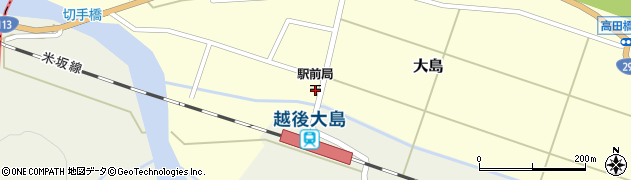 越後大島駅前郵便局 ＡＴＭ周辺の地図
