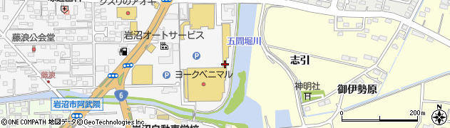 うさちゃんクリーニングヨークベニマル岩沼店周辺の地図