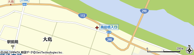 新潟県岩船郡関川村大島289周辺の地図