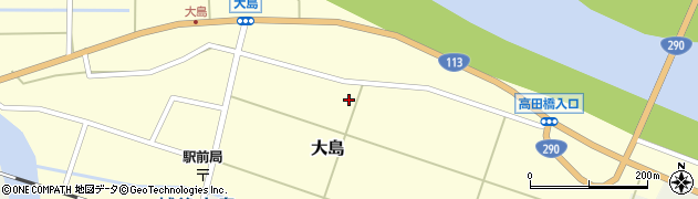 新潟県岩船郡関川村大島245周辺の地図