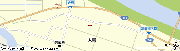 新潟県岩船郡関川村大島244周辺の地図