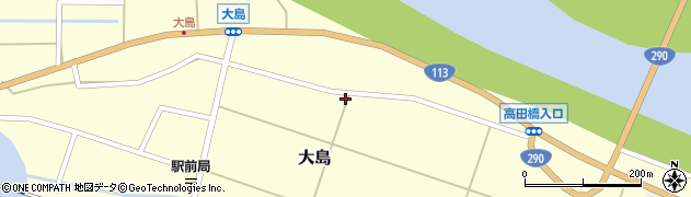 新潟県岩船郡関川村大島265周辺の地図