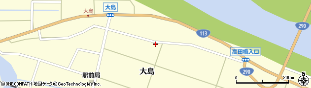新潟県岩船郡関川村大島266周辺の地図