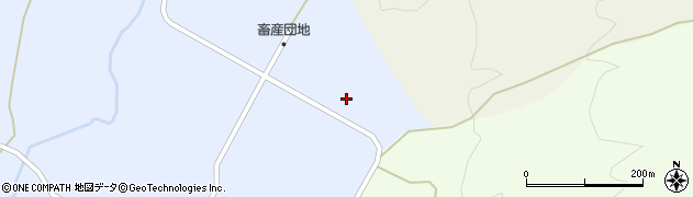 新潟県関川村（岩船郡）松平周辺の地図