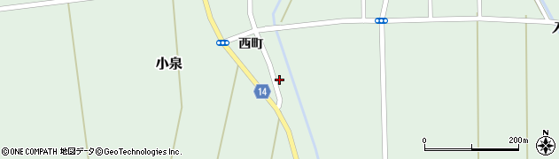 宮城県柴田郡村田町小泉川前周辺の地図