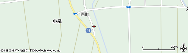 宮城県村田町（柴田郡）小泉（川前）周辺の地図