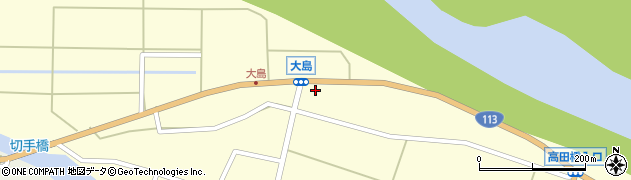 新潟県岩船郡関川村大島1122周辺の地図