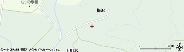 宮城県柴田郡柴田町上川名江坪周辺の地図