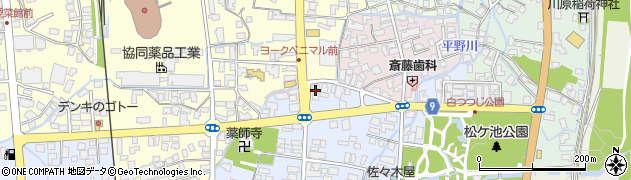 長井屋周辺の地図