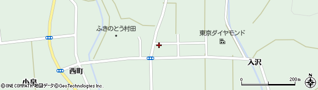 宮城県柴田郡村田町小泉沖田前周辺の地図