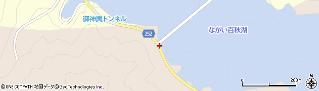 山形県長井市平野周辺の地図