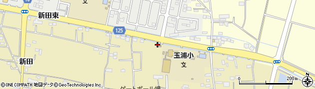 玉浦郵便局 ＡＴＭ周辺の地図