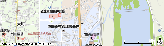 長井小売酒販組合周辺の地図