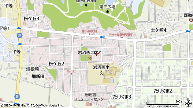 〒989-2456 宮城県岩沼市松ケ丘の地図