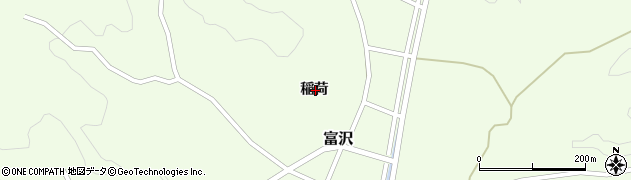 宮城県柴田郡柴田町富沢稲荷周辺の地図