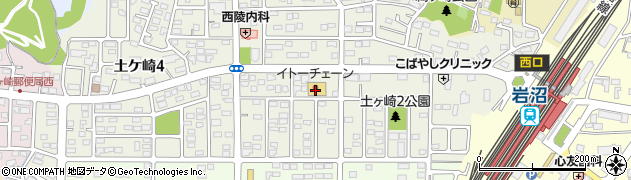 株式会社伊藤チェーン　岩沼店周辺の地図