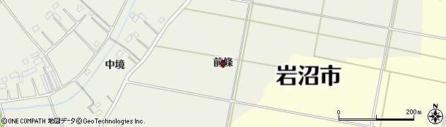 宮城県岩沼市下野郷（前條）周辺の地図