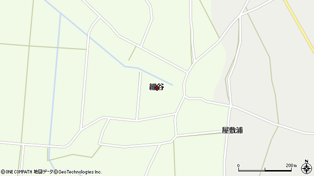 〒999-3236 山形県上山市細谷の地図