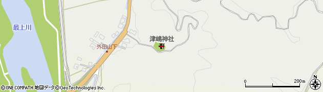 津嶋神社周辺の地図