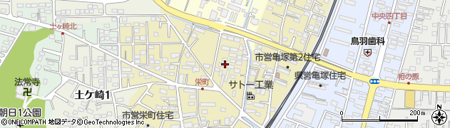 宮城県岩沼市栄町周辺の地図