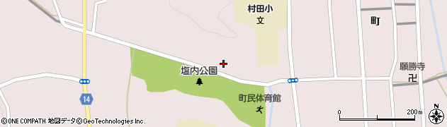 宮城県村田町（柴田郡）村田周辺の地図