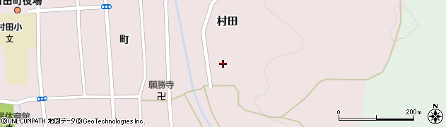 宮城県村田町（柴田郡）村田（北ノ内）周辺の地図