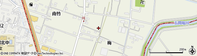 宮城県名取市堀内周辺の地図
