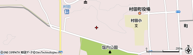 宮城県村田町（柴田郡）村田（北塩内）周辺の地図