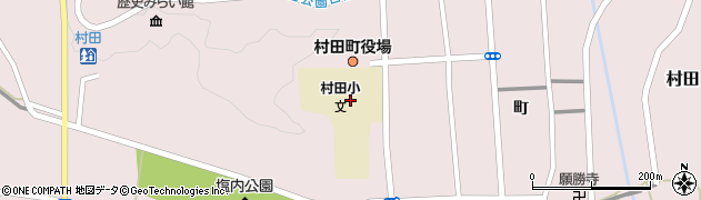 村田町役場　農業委員会周辺の地図