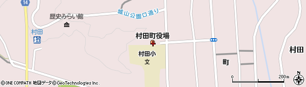 宮城県柴田郡村田町周辺の地図