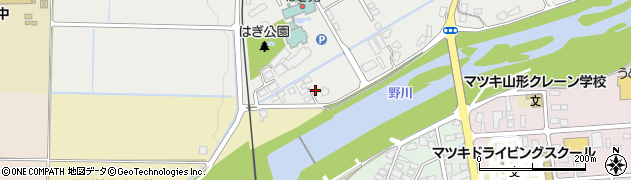 山形県長井市成田3067周辺の地図